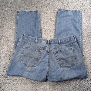 Urban Pipeline Jeans Men 38x30 Blue Straight Leg Regular Fit Denim Distressed